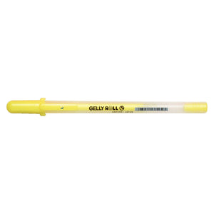 Sakura • gelly roll moonlight fluorescerende gelpen geel