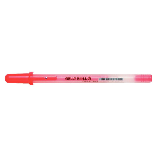 Sakura • gelly roll moonlight fluorescerende gelpen vermiljoen