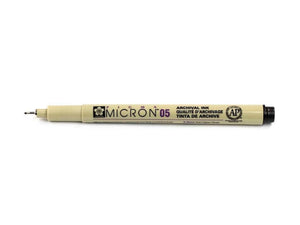 Bruynzeel sakura fineliner spits pigma micron 0.45 mm zwart ds a 12st