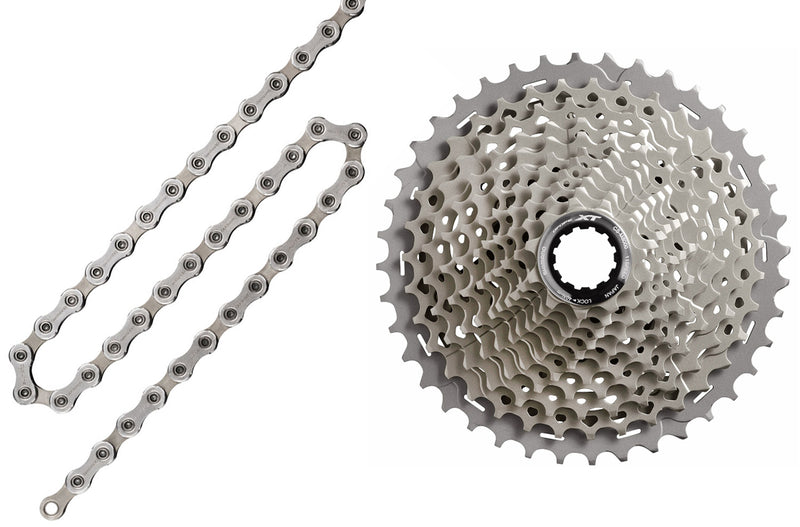 Load image into Gallery viewer, Shimano xt 11-speed wear and tear set cn-hg701+cs-m8000 11-42
