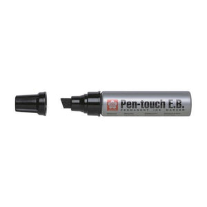 Bruynzeel pentouch marker zwart xtra breed pk 4