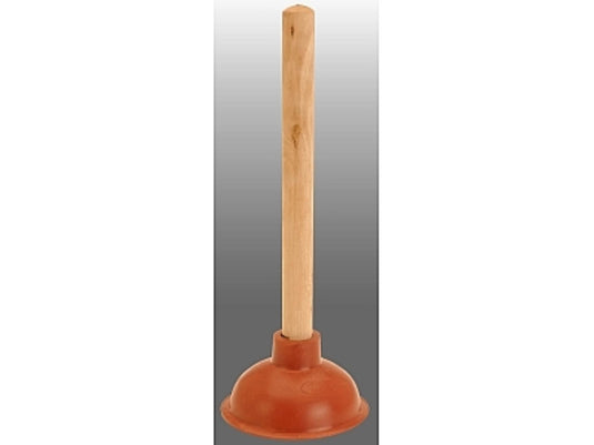 Ultra clean ontstopper houten steel 40x13,5 rubber