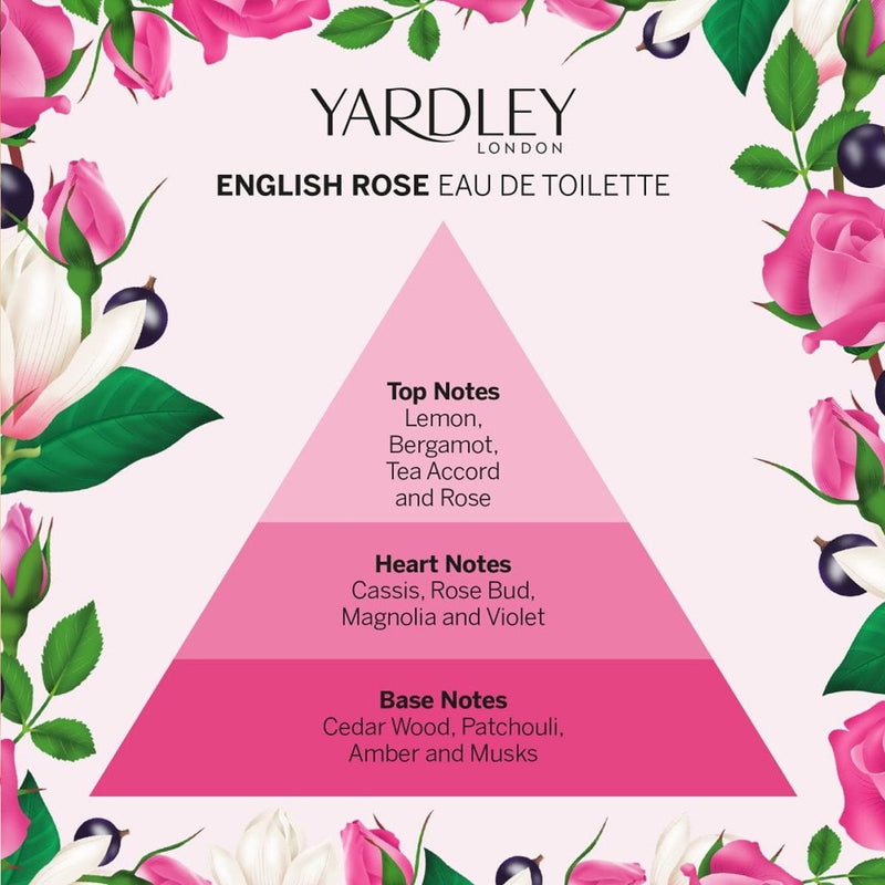 Chargez l'image dans la visionneuse de la galerie, Yardley london english rose eau de toilette 50ml
