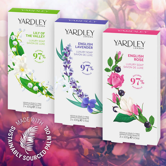 Yardley london english lavender zeep 3x100gr.