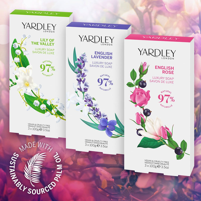 ギャラリービューアに画像をロードする, Yardley london english lavender zeep 3x100gr.
