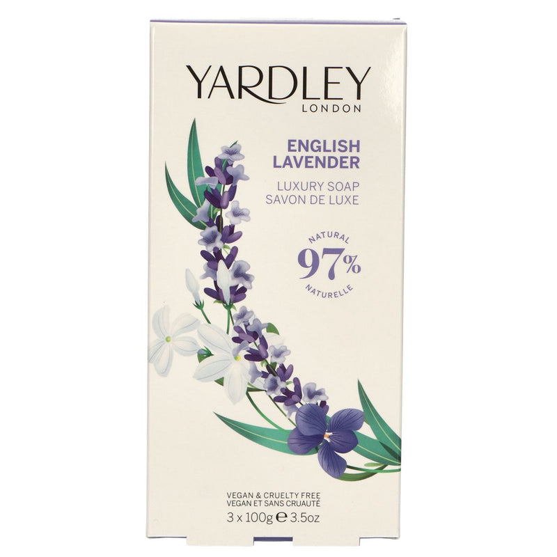 ギャラリービューアに画像をロードする, Yardley london english lavender zeep 3x100gr.
