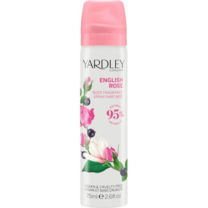 Yardley london rose body spray 75ml
