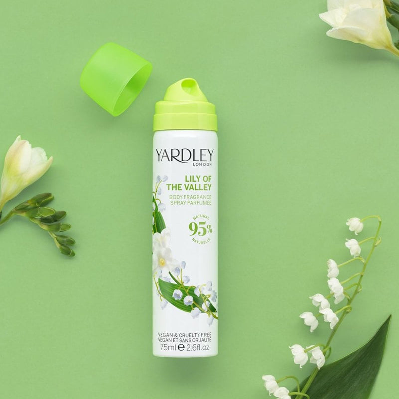 Load image into Gallery viewer, Yardley london lily of the valley body spray 75ml
