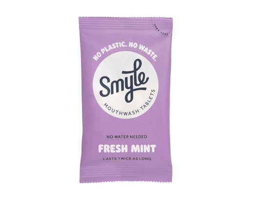 Smyle mondwater tabs - fresh mint - refill 50st.
