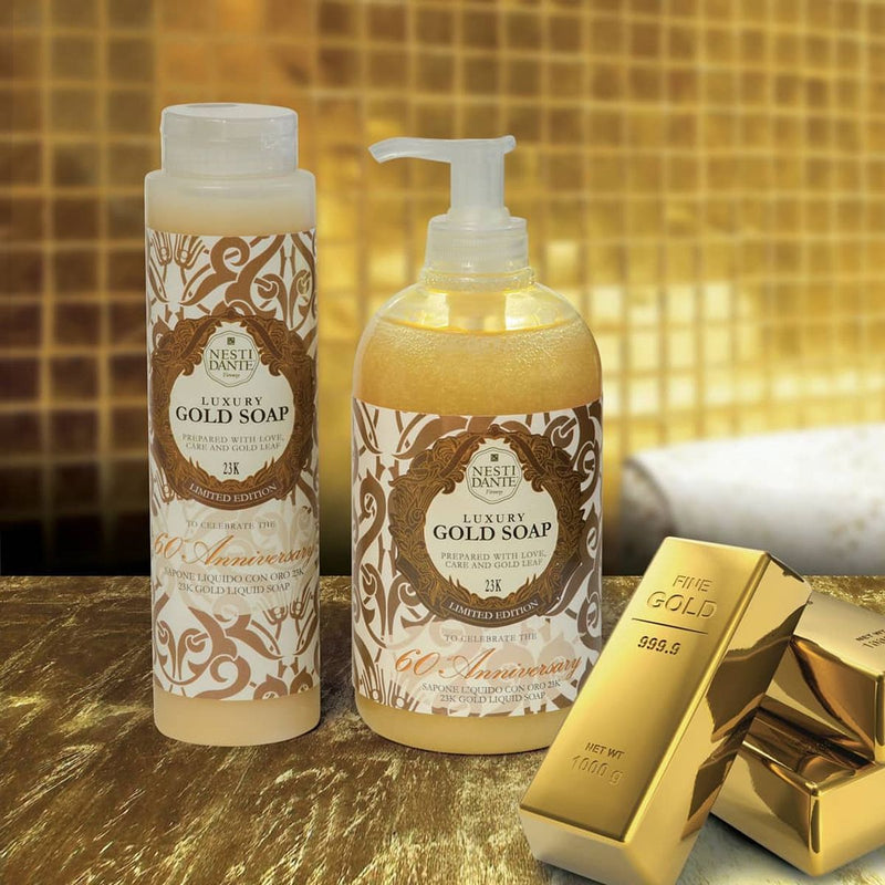 Afbeelding laden in galerijviewer, Nesti dante luxury gold zeeppomp 500ml
