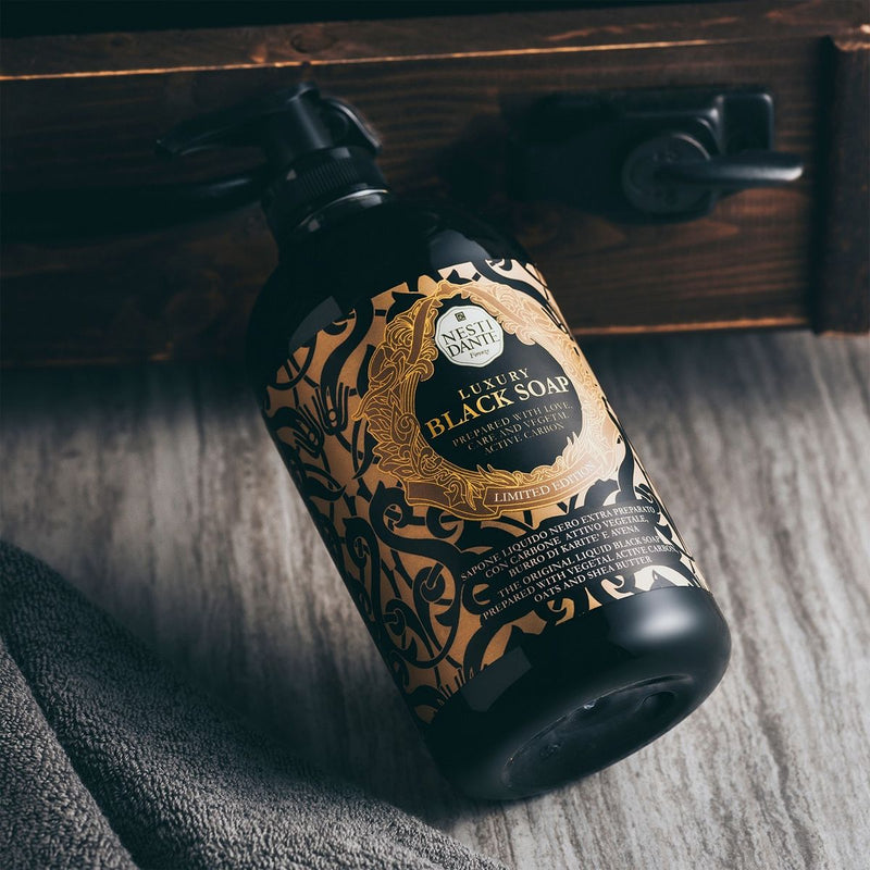 Afbeelding laden in galerijviewer, Nesti dante luxury black zeeppomp 500ml

