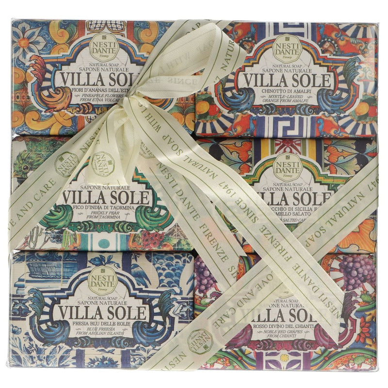 Afbeelding laden in galerijviewer, Nesti dante villa sole geschenkset zeep 6x150gr.
