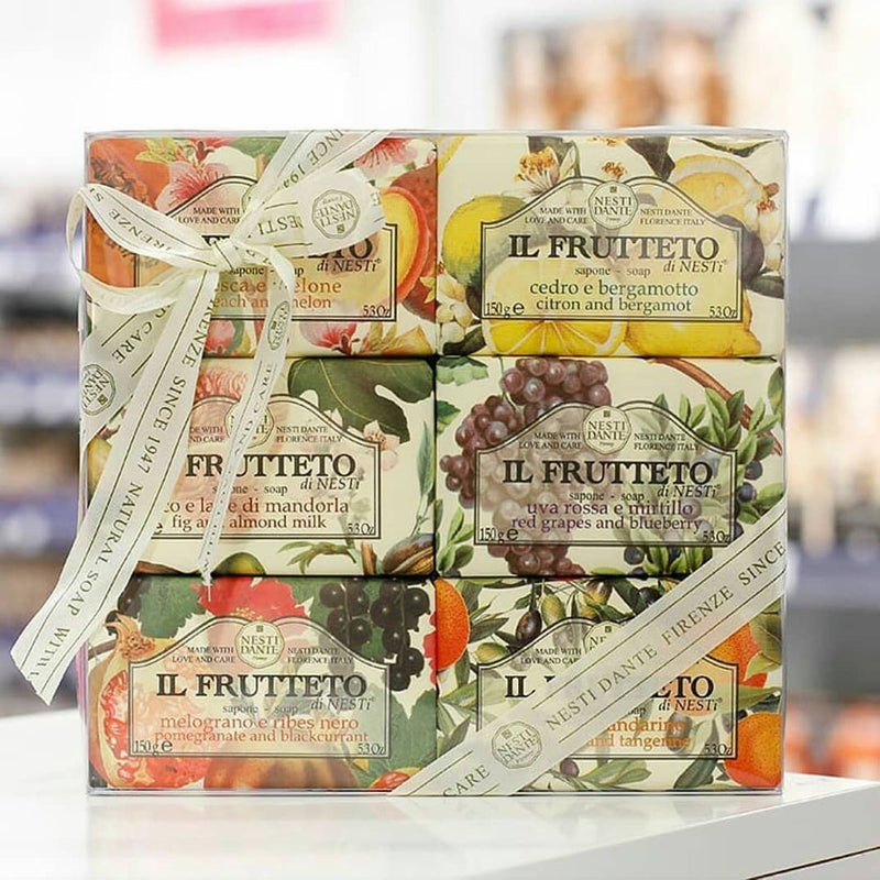Afbeelding laden in galerijviewer, Nesti dante il frutetto geschenkset zeep 6x150gr.
