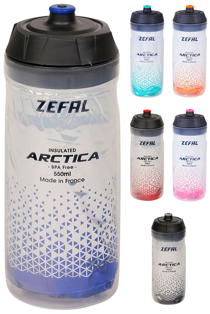 Load image into Gallery viewer, Zéfal arctica 55 isotherm drinking bottle | silver blue
