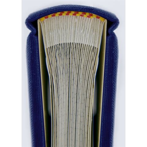 Load image into Gallery viewer, Zep Foto Album OB313130 Cotton Con Velina Blue met 30 Sheets 31x31 cm
