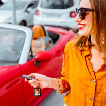 Load image into Gallery viewer, Zep foto sleutelhanger aa9b black 35x45 mm
