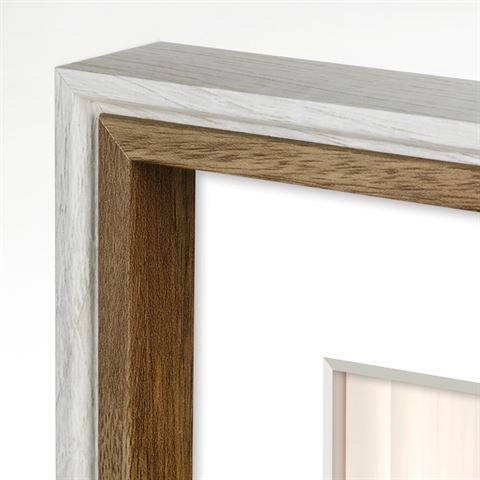 Load image into Gallery viewer, Zep Fotolijst DN730W Palmi White 20x20 30x30 cm
