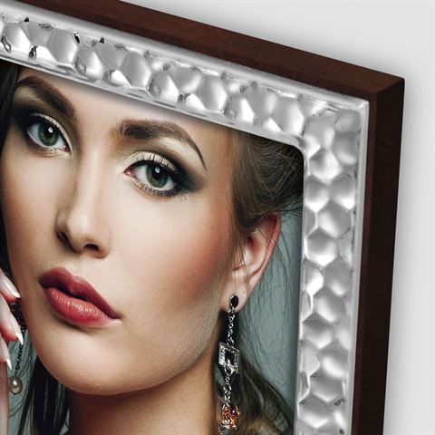 Load image into Gallery viewer, Zep fotolijst erice b15857 silver plated 13x18 cm

