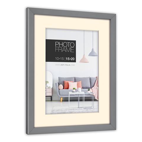 Load image into Gallery viewer, Zep Fotolijst NP68G Edison Grey 10x15 15x20 cm
