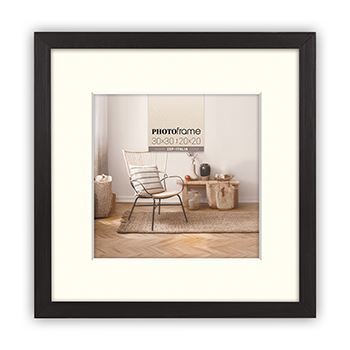 Load image into Gallery viewer, Zep fotolijst v4530b malmo black 20x20 30x30 cm
