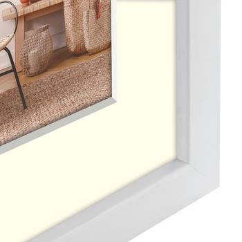 Load image into Gallery viewer, Zep fotolijst v4530w malmo white 20x20 30x30 cm
