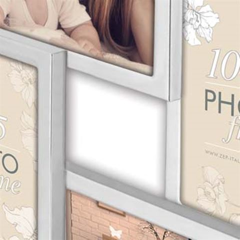 Zep fotolijst vrs548 elmar silver 4x10x15 cm