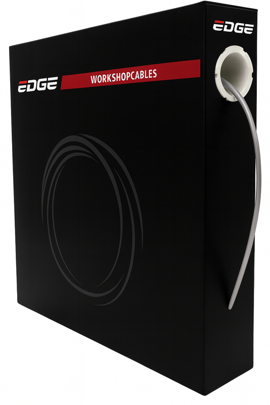 Edge schakel buitenkabel 30 meter ø5mm met teflon voering - zilver