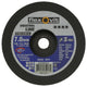 Flexovit abs zirconia 125x7x22.23 za24q t27 rvs | 10 stuks