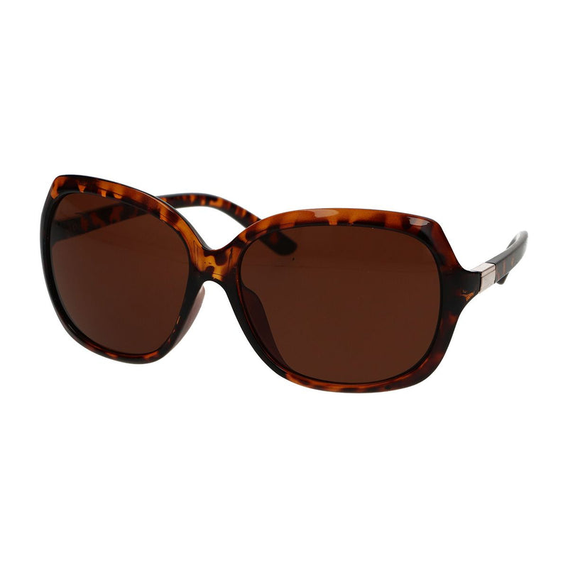 ギャラリービューアに画像をロードする, Spectrum zonnebril ovaal groot tortoise bruin dames

