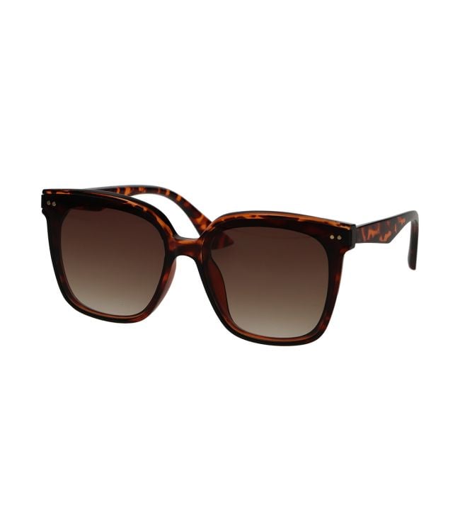 Load image into Gallery viewer, Spectrum zonnebril tortoise statement chique gradient bruin dames
