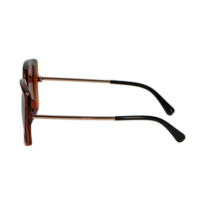 Spectrum zonnebril vlinder gradient tortoise bruin dames