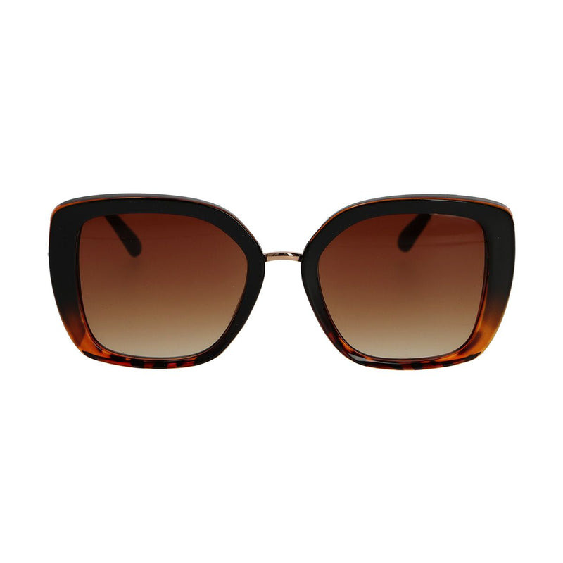 Load image into Gallery viewer, Spectrum zonnebril vlinder gradient tortoise bruin dames
