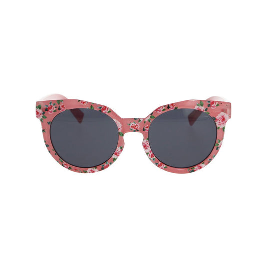 Spectrum zonnebril bloemen roze kids