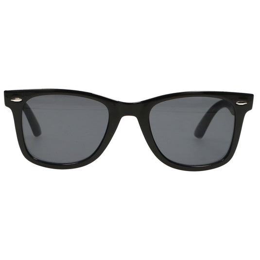 Spectrum polarized zonnebril vierkant zwart smoke heren