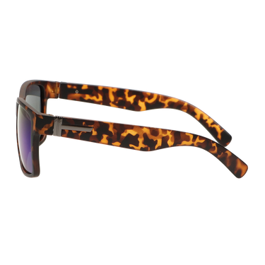 Spectrum polarized zonnebril vierkant tortoise blauw unisex