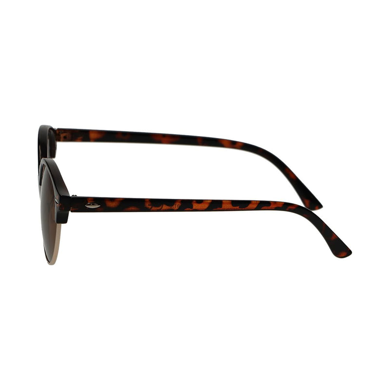 Load image into Gallery viewer, Spectrum zonnebril club rond havana goud bruin unisex
