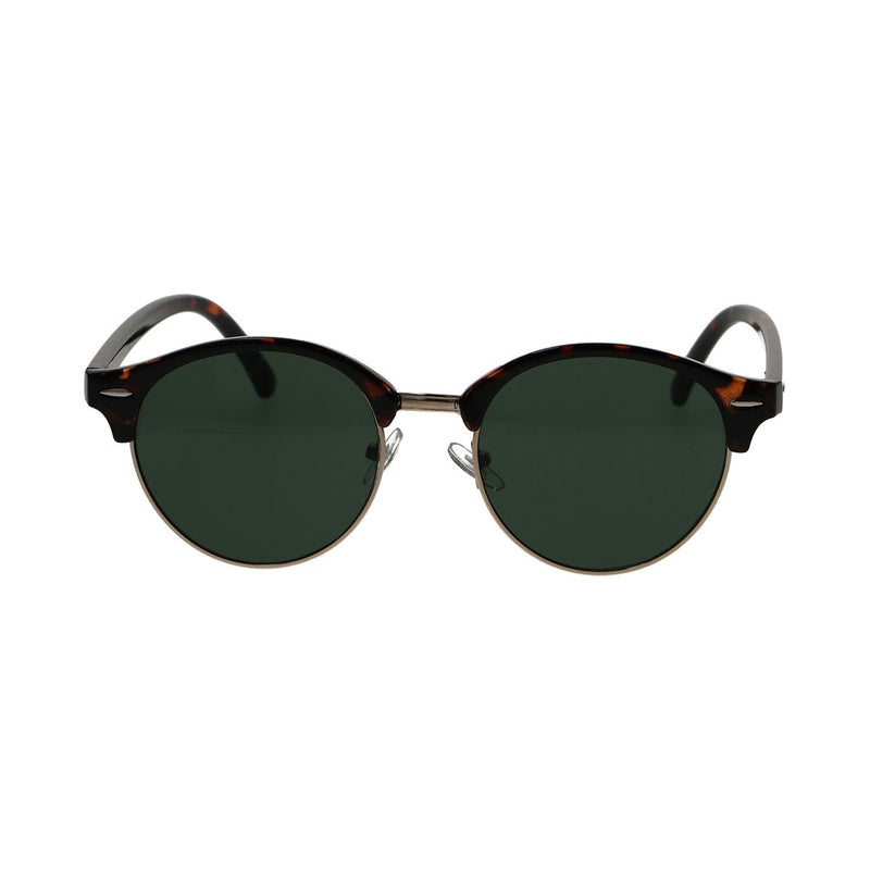 Load image into Gallery viewer, Spectrum zonnebril club rond havana goud groen unisex
