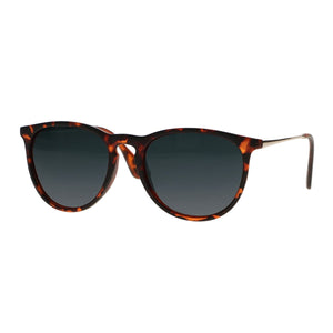 Spectrum zonnebril tortoise goud smoke glas unisex