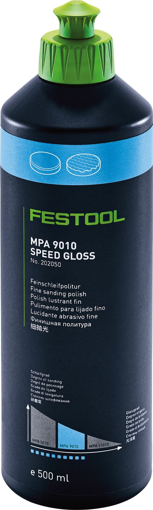 Festool accessoires polijstmateriaal mpa 9010 bl 0,5l - 202050