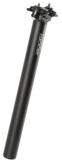 Load image into Gallery viewer, Zoom Zadelpen vast 31.6 x 350 mm aluminium zwart
