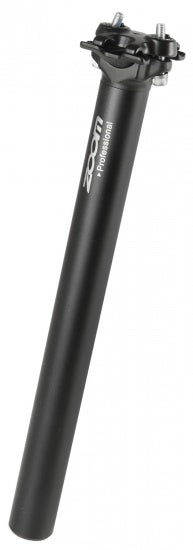Load image into Gallery viewer, Zoom Zadelpen vast 31.6 x 350 mm aluminium zwart
