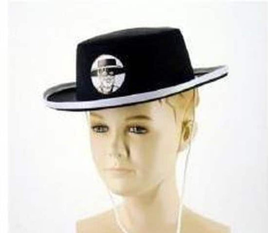 Van der doelen zorro hoed van vilt, leuk voor een feestje of carnaval