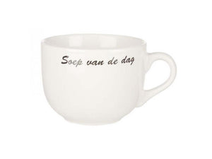 Cosy trendy soepkom soep van de dag
