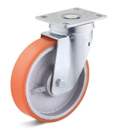 Torwegge zwenkwiel zwaarlast 150x50mm (u)