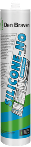Afbeelding laden in galerijviewer, Den braven zwaluw silicone-no + sanitary | 310 ml | zwart - 30618950
