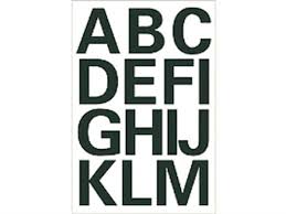 Load image into Gallery viewer, Overige merken - - Zwarte letters A-Z 25mm
