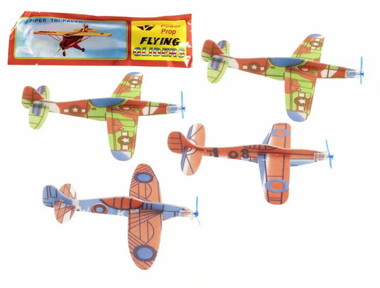 Jonotoys speelgoed zweefvliegtuig met propellor