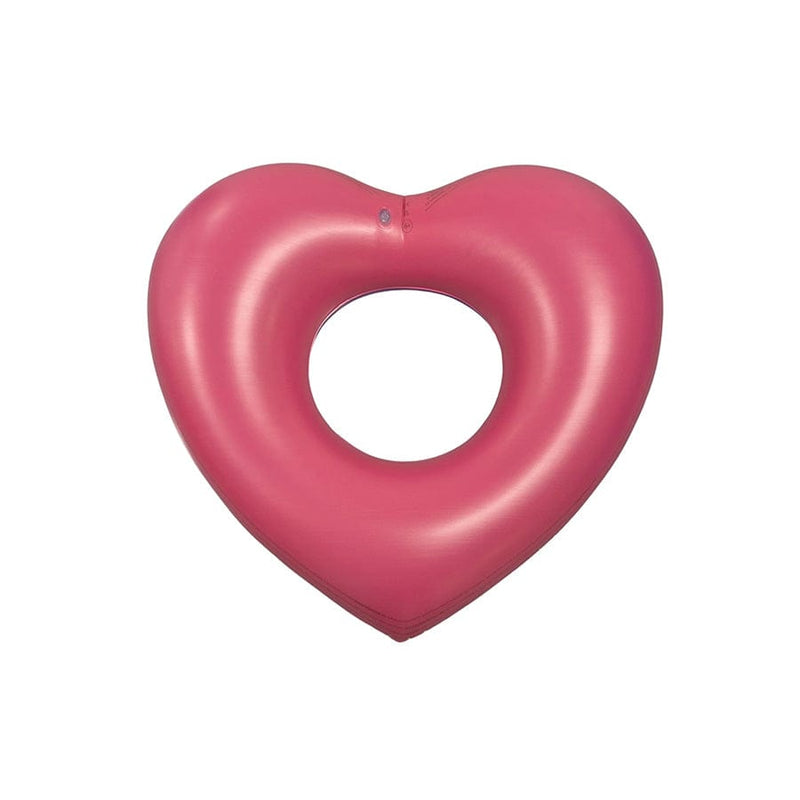Load image into Gallery viewer, Iconic tones | paars rood hart zwemband ø 55 cm
