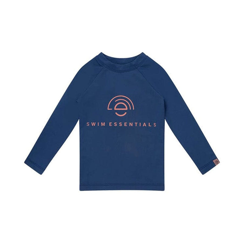 Load image into Gallery viewer, Pure tones | donkerblauw uv zwemshirt met lange mouwen
