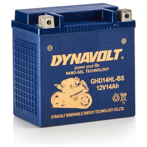 Dynavolt accu ghd14hl-bs (harley)